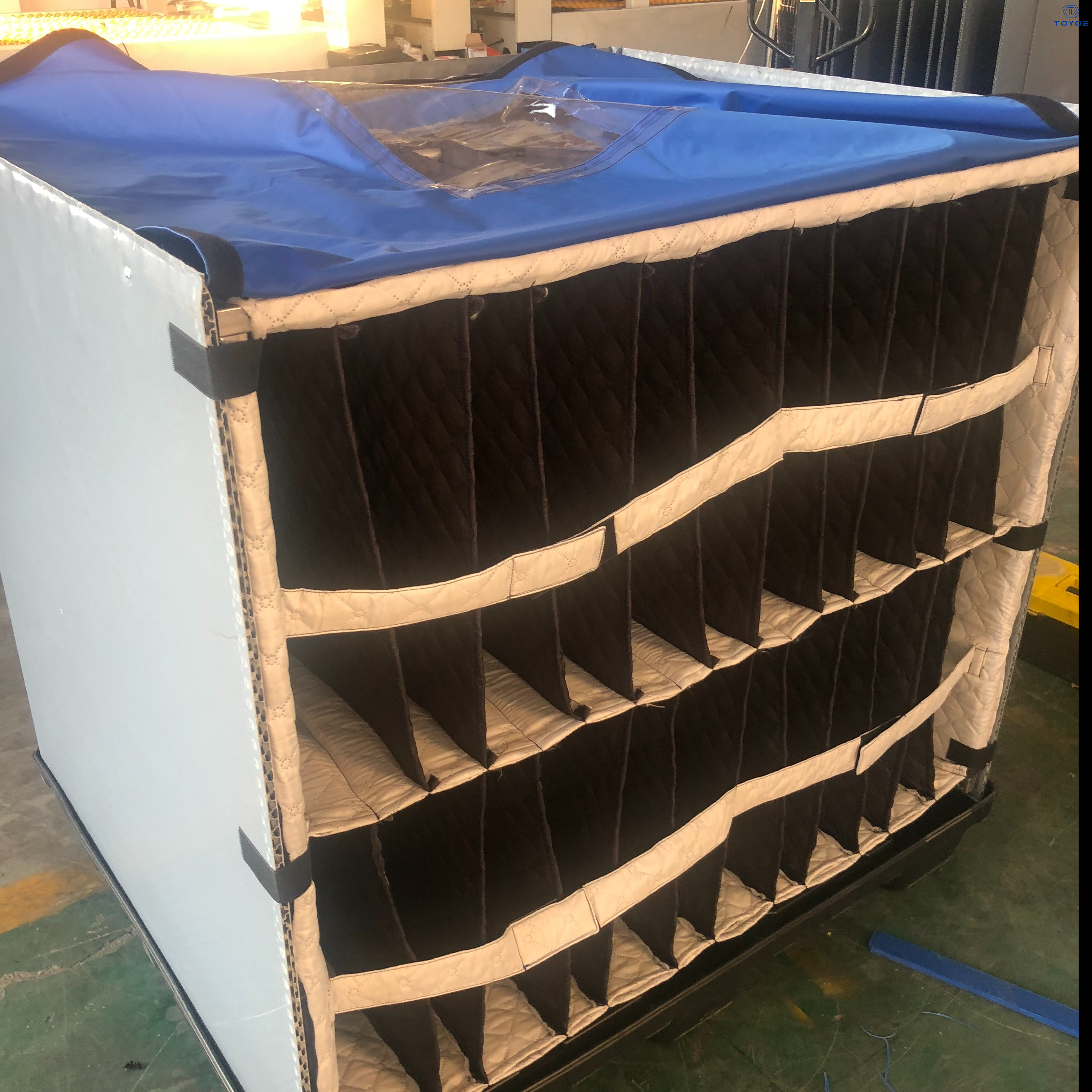 ช่องเก็บของที่เชื่อมต่อกันแบบปรับได้พลาสติกทนทาน