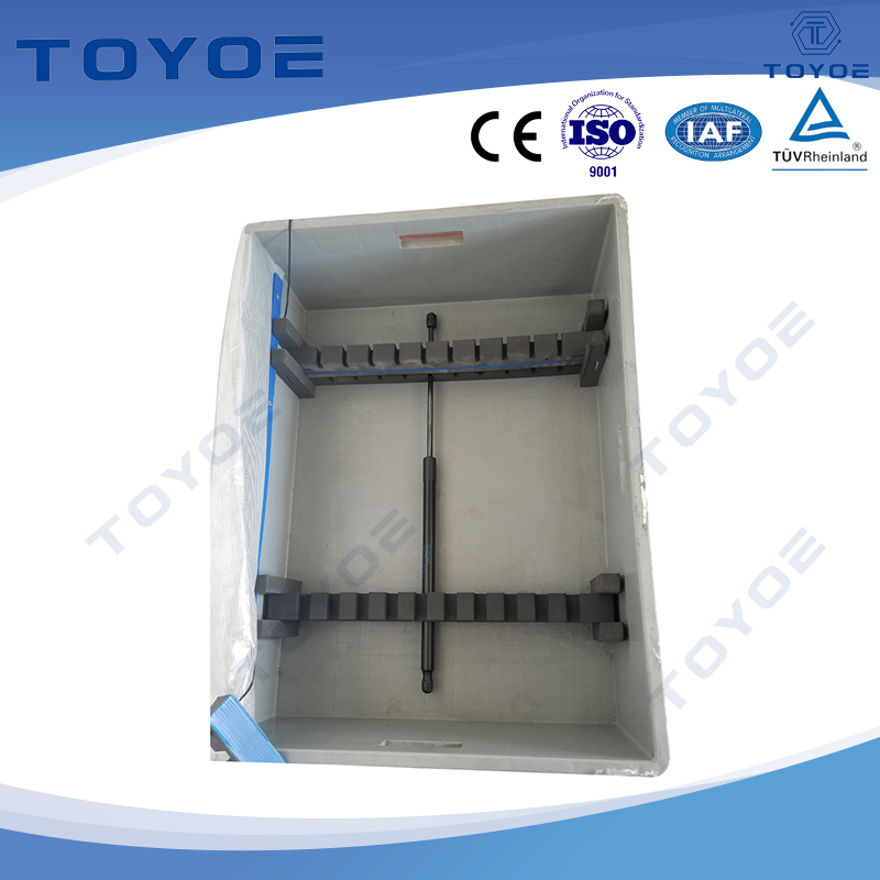 รูปร่างที่กำหนดเองสำหรับคอนเทนเนอร์บรรจุภัณฑ์แบตเตอรี่ HDPE