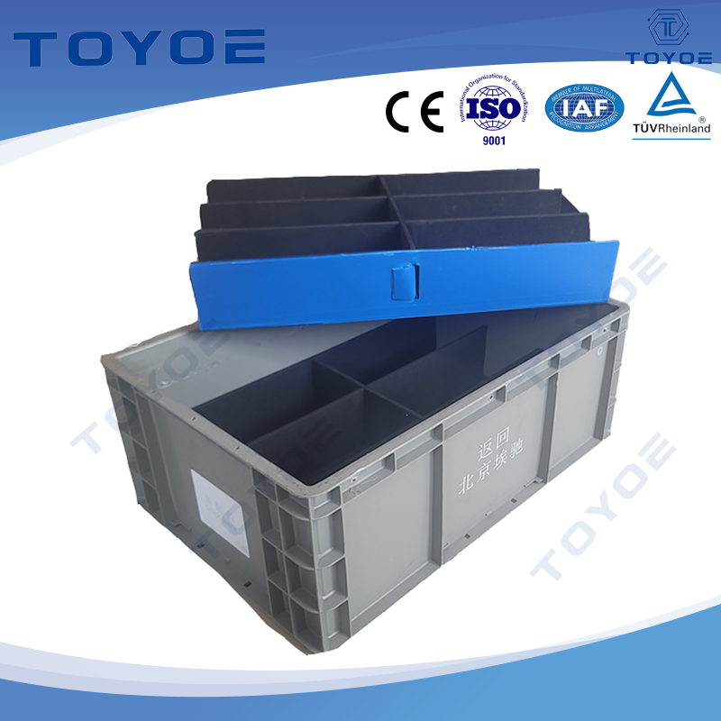 กล่องพลาสติก HDPE พร้อมวัสดุบุด้วยโฟมช่วยปกป้องชิ้นส่วนที่มีความแม่นยำได้อย่างมีประสิทธิภาพ