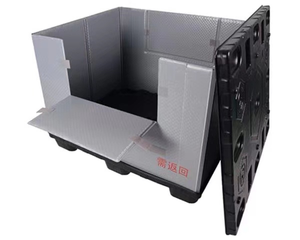 กล่อง Spacesaver มีพื้นที่เก็บข้อมูลที่มีประสิทธิภาพพื้นที่ 5x ที่ยุบได้ 