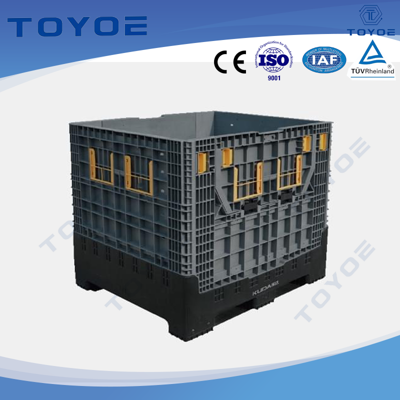 คอนเทนเนอร์ HDPE ที่ใช้งานได้หลายแบบทนทานตามมาตรฐานของสหภาพยุโรป