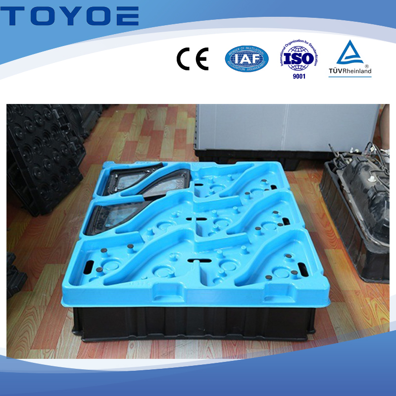 ภาชนะพลาสติก HDPE ทรงสี่เหลี่ยมทนฝนและแดด