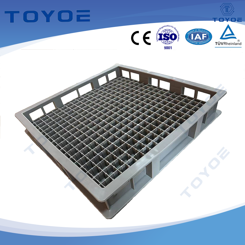 ตัวแบ่งชั้นของ HDPE Box ป้องกันชิ้นส่วนจาก Impact