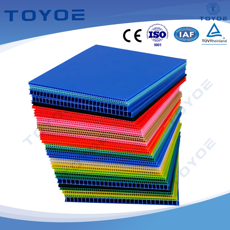 แผงพลาสติกที่มีน้ำหนักเบาอเนกประสงค์ในสีสันสดใส