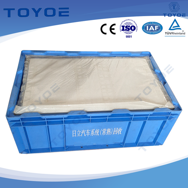 กล่องเครื่องมือพับ HDPE สีน้ำเงิน