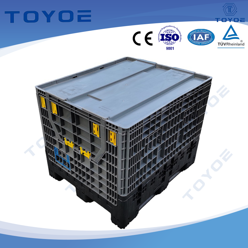 คอนเทนเนอร์ HDPE ที่ใช้งานได้หลายแบบทนทานตามมาตรฐานของสหภาพยุโรป
