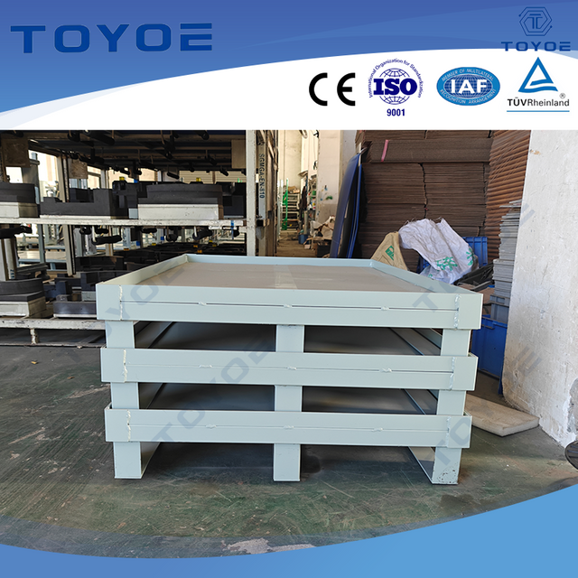 พาเลทโลหะชุบสังกะสีเหมาะสำหรับการหมุนเวียน OEM ยานยนต์